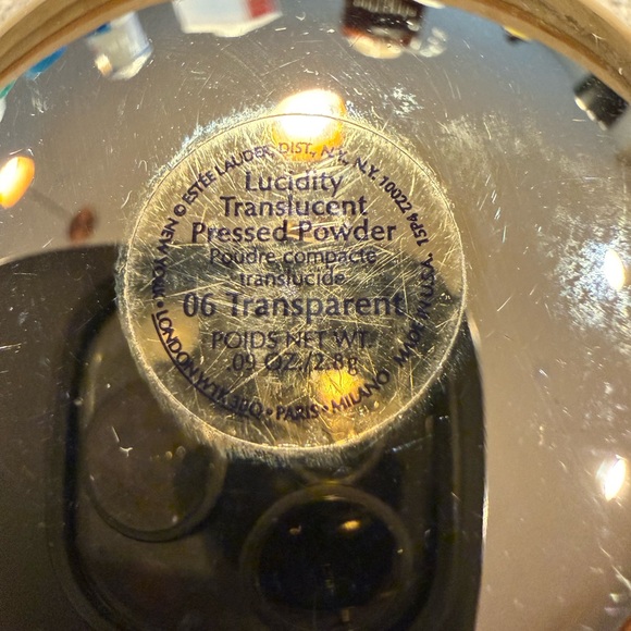 Estee Lauder Golden Floral Compact Lucidity Makeup Transparent 06 Pressed Powder - Picture 6 of 6